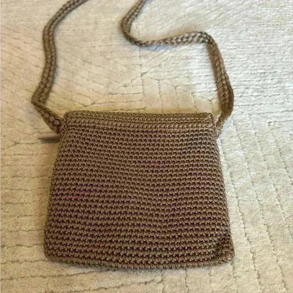 The Sak Crossbody Bag Crochet Braided Shoulder Strap Boho - Picture 5 of 7